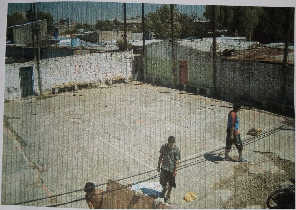 Club 1° de Marzo, ubicado en el barrio Villa Tranquila de Avellaneda
