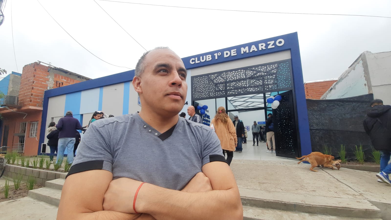 Club 1° de Marzo, ubicado en el barrio Villa Tranquila de Avellaneda
