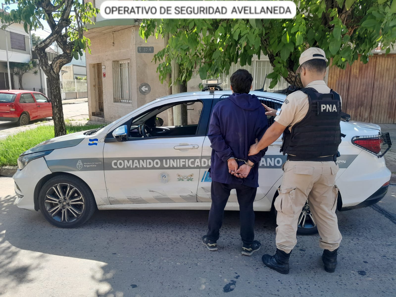 Detención en Wilde: joven armado con réplica de arma de fuego