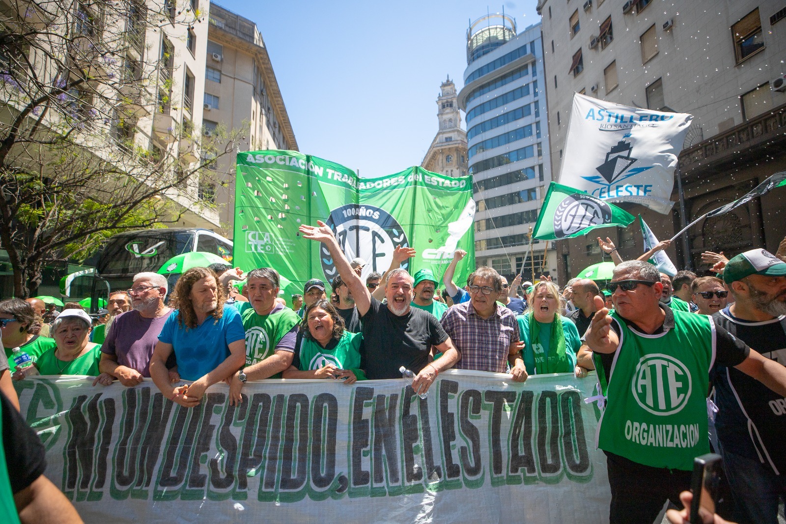 ATE definió movilizar el 30 en todo el país: Paritarias, salarios y ajuste a las provincias en el foco del reclamo