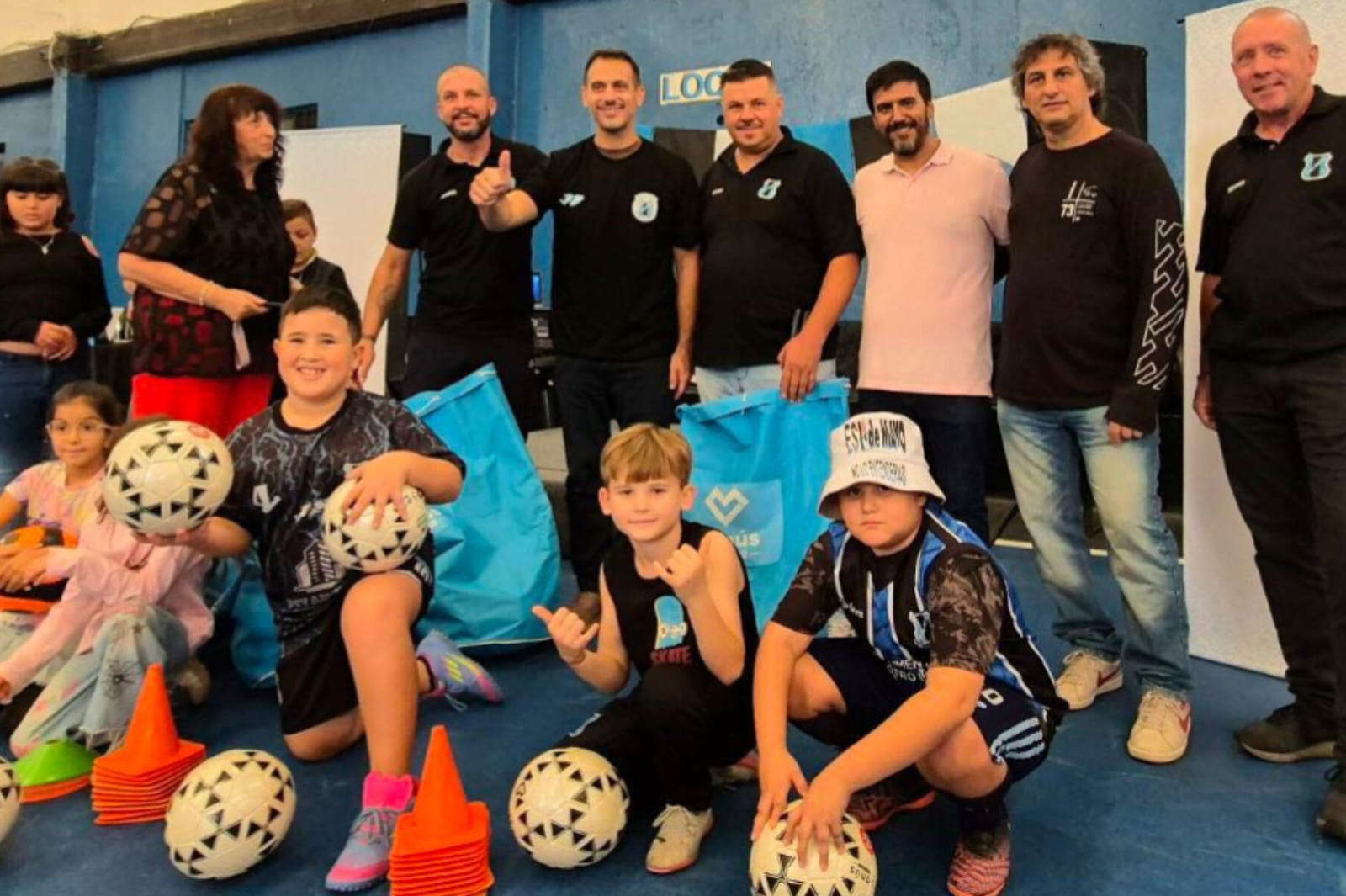 Julián Álvarez participó del 72° aniversario del Club 1º de Mayo