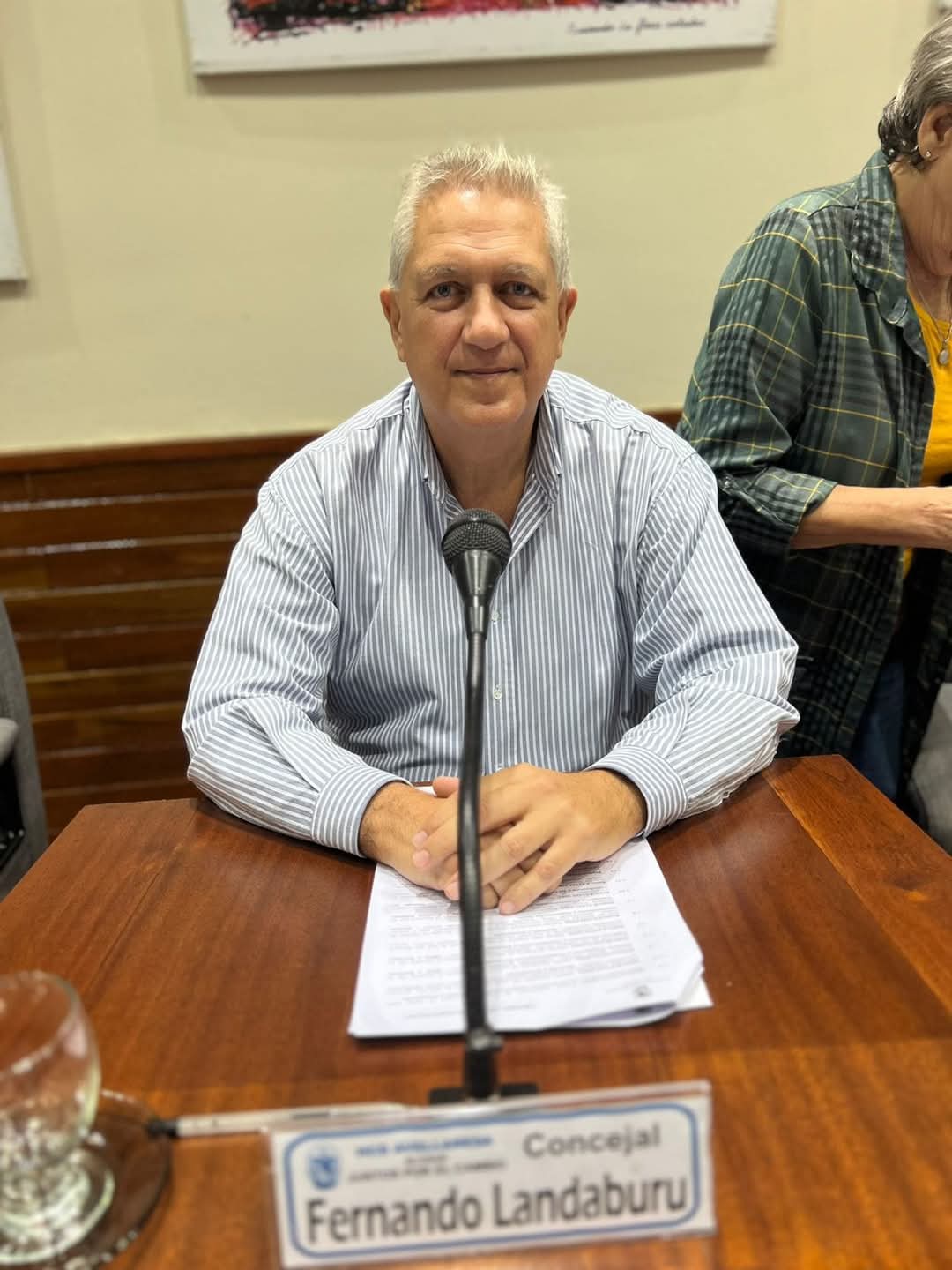Fernando Landaburu (UCR): "Ninguno de los problemas graves que tiene Avellaneda, están en agenda de Ferraresi".