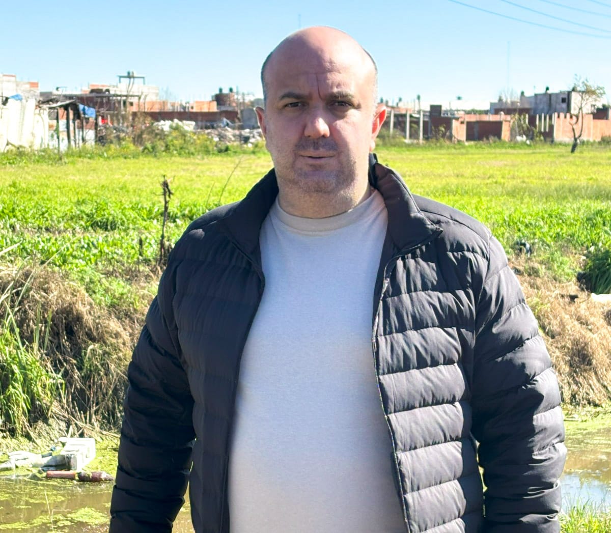candidato a concejal de Quilmes, Juan Bernasconi, por el partido Nuevos Aires