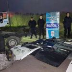 La policía desbarató un desarmadero de autos y detuvo a dos personas en Don Orione