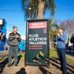 Inauguraron el “Paseo de los ídolos” de Talleres de Remedios de Escalada