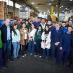 Quilmes: Mayra Mendoza y Cecilia Soler visitaron la empresa Repicky SA y dialogaron con sus directivos y trabajadores