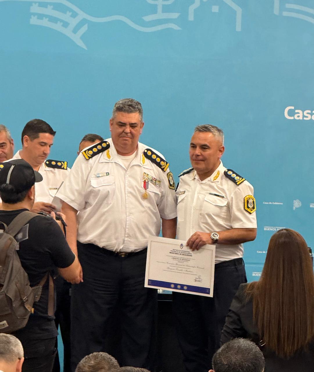 Avellaneda: el Comisario General Gregorio Martínez, una vida al servicio de la seguridad y el vecino