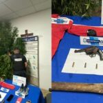 Allanamiento y detenciones por dos robos en San Vicente