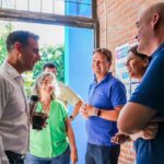 Julián Álvarez supervisó la puesta en valor de la Escuela Secundaria N°10 de Remedios de Escalada