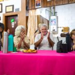 Carlos Balor visitó el Centro de Jubilados Corazones Alegres