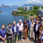 Mayra Mendoza viajó a Brasil en busca de fondos para las obras hídricas de los arroyos San Francisco-Las Piedras