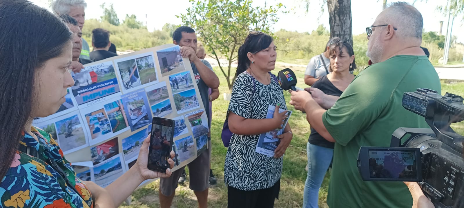 SOS EN VILLA INFLAMABLE: DESALOJO FEROZ, CAUSA ARMADA Y EL GRITO DE "TRIECO CONTAMINA"