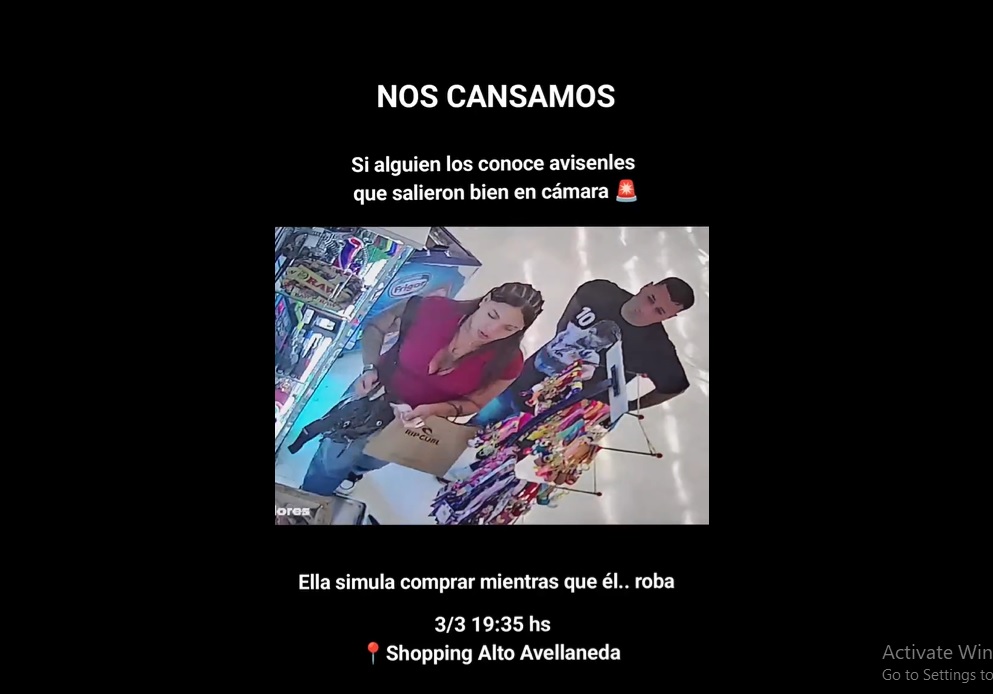 INSEGURIDAD EN ALTO AVELLANEDA: SE VIRALIZA EL ROBO DE UN "DÚO DE MECHEROS" Y CRECE EL RECLAMO VECINAL