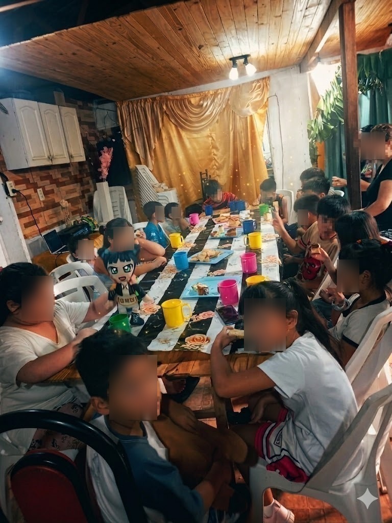 El merendero "El Tesoro de Jesús" de Villa Dominico necesita ayuda urgente para seguir alimentando a 50 niños