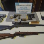 Gerli: Amenazó a sus vecinos con una pistola, lo detuvieron y le encontraron un arsenal