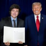 javier Milei viajará a Estados Unidos y coincidirá con el hermano de Flávio Bolsonaro
