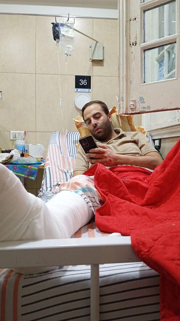 Colecta solidaria en Wilde: Un joven de 26 años fue atropellado y necesita un costoso tratamiento para no perder el pie
